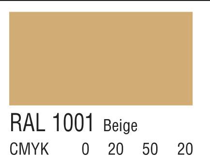 RAL 1001米色，淡黃或灰黃